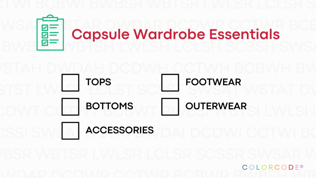minimalist capsule wardrobe