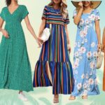 The Affordable Short Sleeve Maxi Dress for Every Color Season