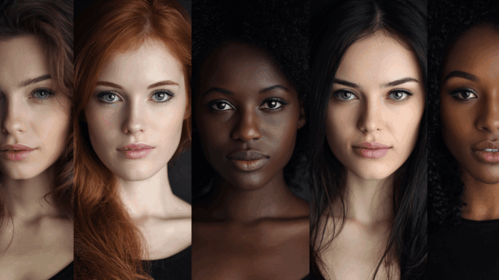 Diverse group of women, various hairstyles. is black flattering